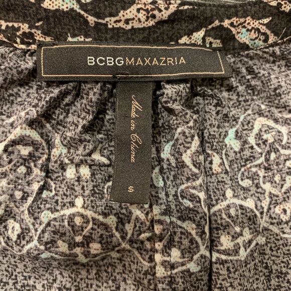 BCBGMaxAzria Ayanna Hi-Lo Vneck Oversized Top Sz S - Picture 5 of 7